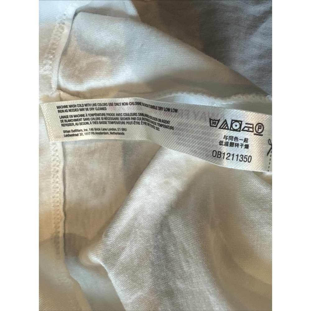 Free People Women Sze Small Modern Turtleneck Shirt Optic White 3/4 Basic Layer - Picture 12 of 13